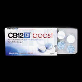 Buy CB12 Boost Strong Mint Chewing Gum (10) Ireland, UK, Europe