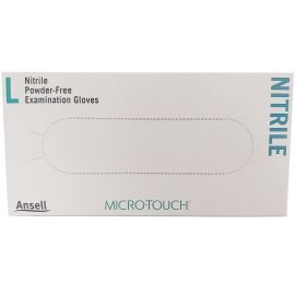 Ansell Micro-Touch Nitrile Powder-Free Gloves - Large - Pack Of 150