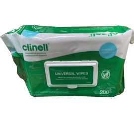 Clinell Universal Wipes - Pack Of 200 Wipes