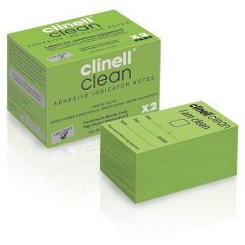 Clinell Clean Indicator Notes Green - 1000 Sheets