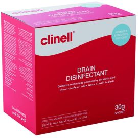 Clinell Drain Disinfectant 30g Sachets - Pack Of 24