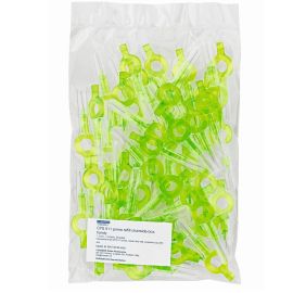 Curaprox CPS Prime Chairside Handy Lime Green Interdental Brush Refill Pack Of 50