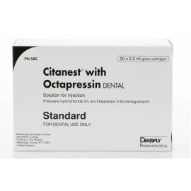 Citanest 3% with Octapressin 2.2ml Standard Cartridges - 1 Pack Of 50