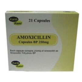 Amoxicillin Capsules BP 250mg - 21 Capsules