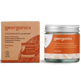 Georganics Whitening Toothpowder Orange 60ml