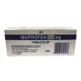Ibuprofen Tablets 400mg - Pack of 84 Tablets