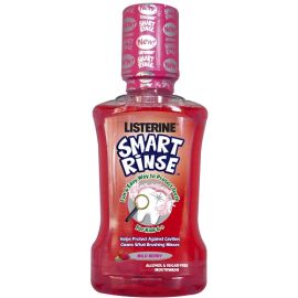 Listerine Smart Rinse For Kids 6+ Mild Berry Mouthwash 250ml