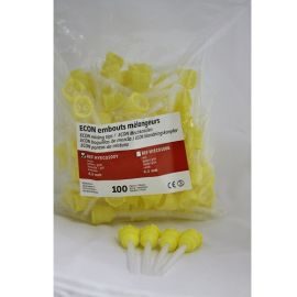 Eqv Yellow Mixing Tips Pack Of 100