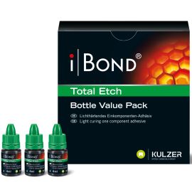 Heraeus Kulzer iBond Total Etch Bottle Value Pack 3 x 4ml