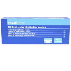 Medibase Sterilisation Pouches 90 x 255mm - Pack Of 200 