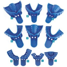 Pegasus Impression Trays Upper Right Lower Left - Number 7 - Pack Of 25