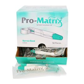 Astek Pro Matrix Narrow Matrix Band Green - 4.5mm - Pack Of 50