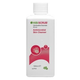 Hibiscrub Antimicrobial Skin Cleanser Bottle 500ml