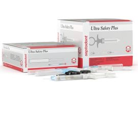 Septodont Ultra Safety Plus 2.2ml 30G Short Needle - Pack of 100
