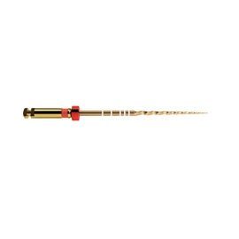 Dentsply Protaper Gold Finishing File, F2, 25 mm Length, Red (Pack of 6)
