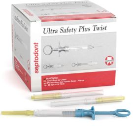 Septodont Ultra Safety Plus 2.2ml 30g Short Blue