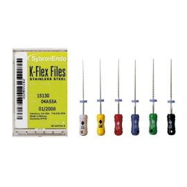 SybronEndo K-FLex Files - 25mm - Size 50 - Pack Of 6