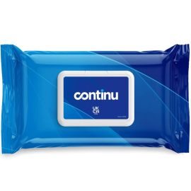 Nuview Continu 2 In 1 Wipes Flat Pack Of 200