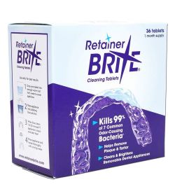 Orthocare Retainer Brite Cleaning Tablets - 36 Tablets