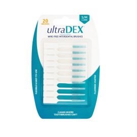 UltraDEX Wire-Free Medium Interdental Brushes - 20 Brushes 