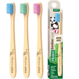 Piksters Bamboo Classic Kids Soft Toothbrush