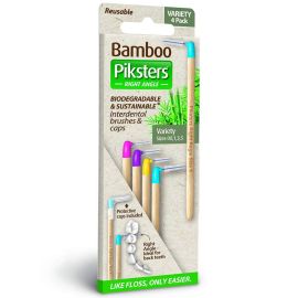 Piksters Bamboo Angled Variety Assorted Pack 4