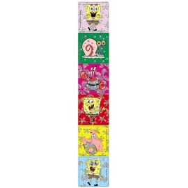 Shermans Spongebob Squarepants Glitter Stickers - 100 Per Pack