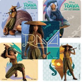 SmileMakers Raya And The Last Dragon Stickers - Pack Of 100