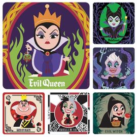 Shermans Disney Villains Stickers - Pack Of 100