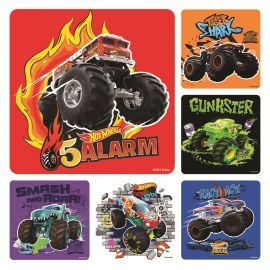 Smilemakers Hot wheels Stickers - Pack Of 100