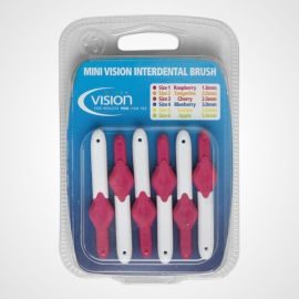 Mini Vision Raspberry 1.8mm Brush - Pack of 6 Brushes