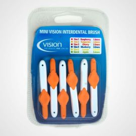 Mini Vision Tangerine 2.0mm Brush - Pack of 6 Brushes
