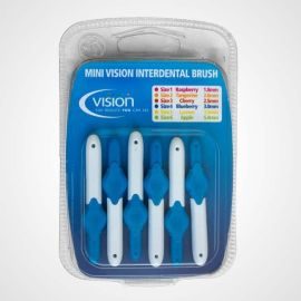 Mini Vision Blueberry 3.0mm Brush - Pack of 6 Brushes